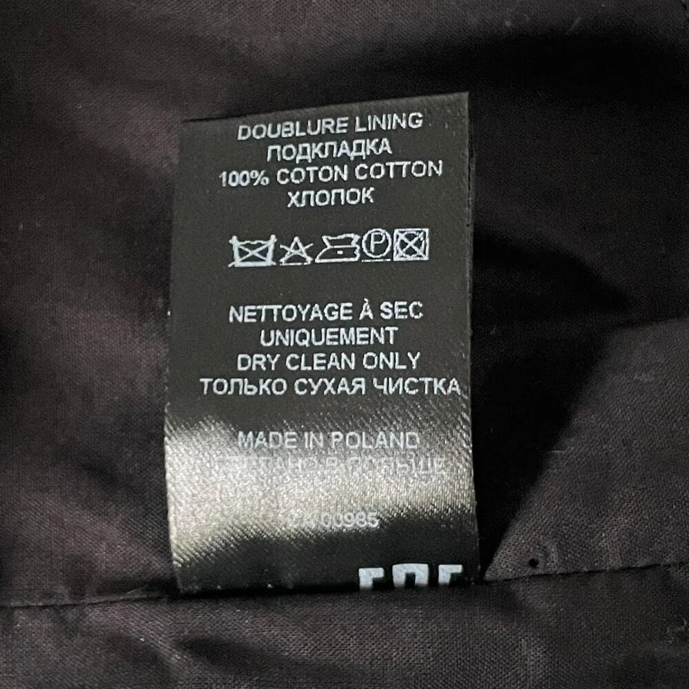 Isabel Marant Tresha Silver Metallic Bow Top Size 2 Bustier Cocktail - Picture 10 of 15